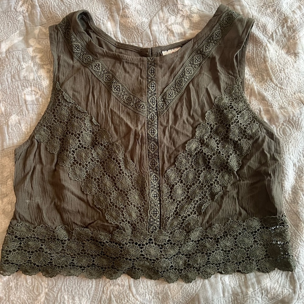 Self esteem crop top